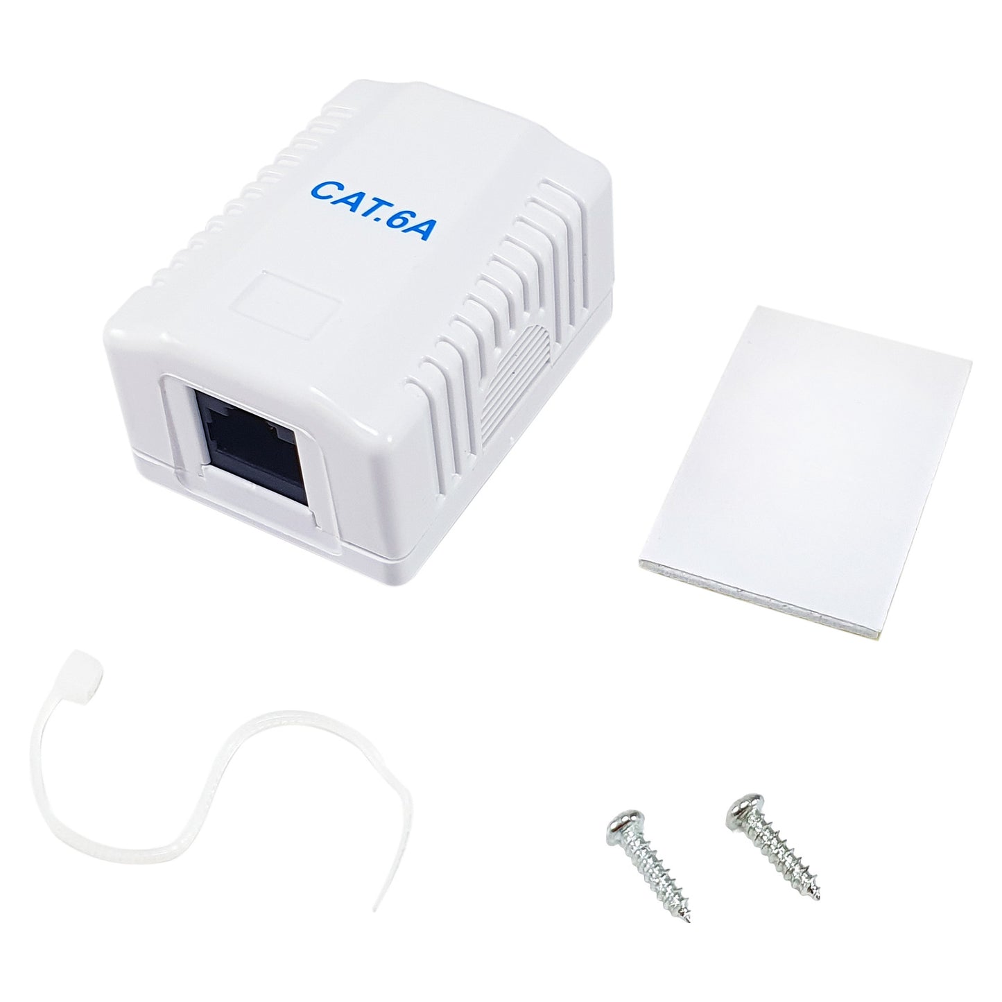Equip Aufputzdose Cat6A 1-Port RJ45 UTP