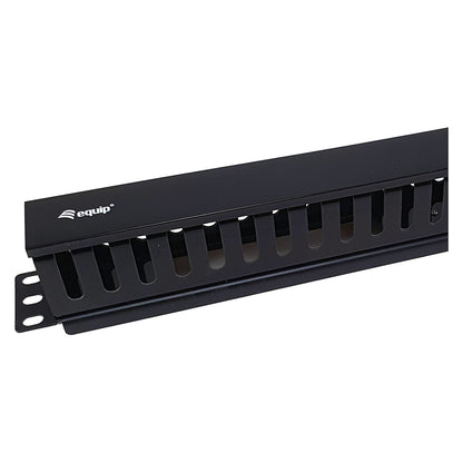 Equip 19" Kabelmanagement Panel Ausstattung schwarz