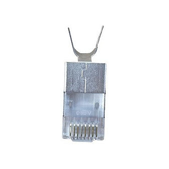 Equip Stecker Cat.8 RJ45 geschirmt 50er Set grau