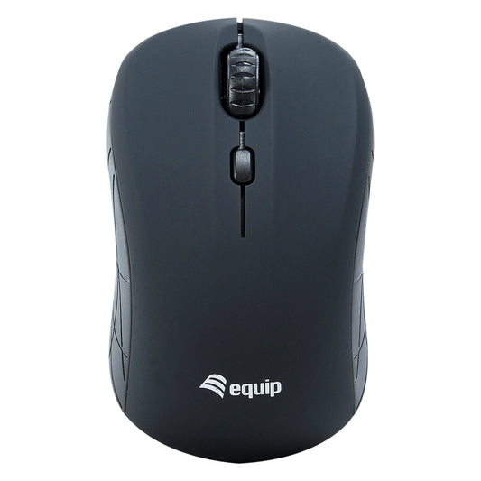 Equip Optische Maus kabellos USB Mini R+L schwarz