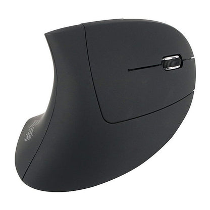 Equip Optische Ergonomic Maus kabellos USB Rechtshänder sw