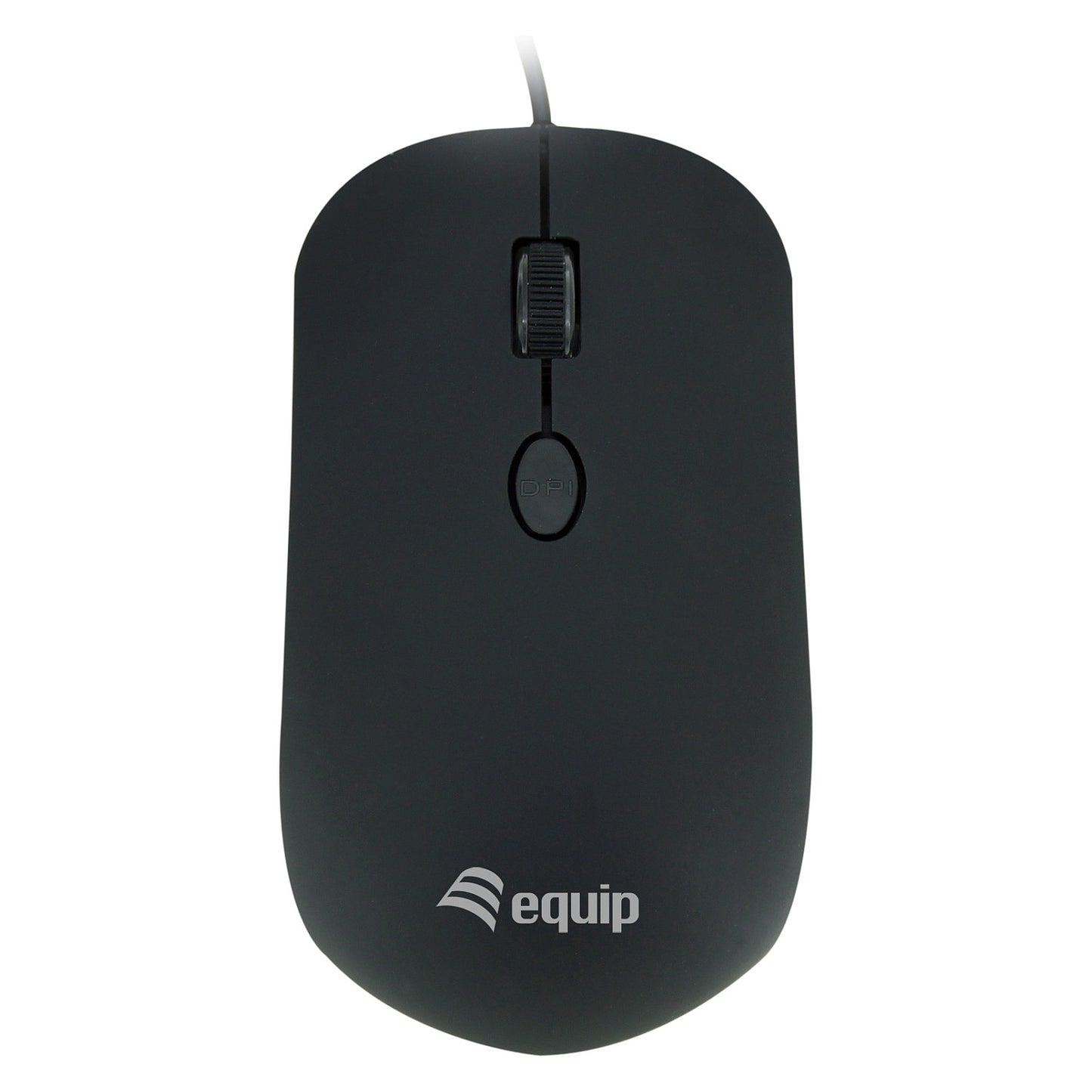 Equip Optische Maus USB Komfort Rechts-Linkshänder 1.8m sw