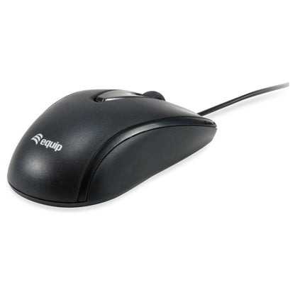 Equip Optische Maus USB-C Komp. Rechts-Linkshänder 1.5m sw