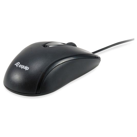 Equip Optische Maus USB-C Komp. Rechts-Linkshänder 1.5m sw