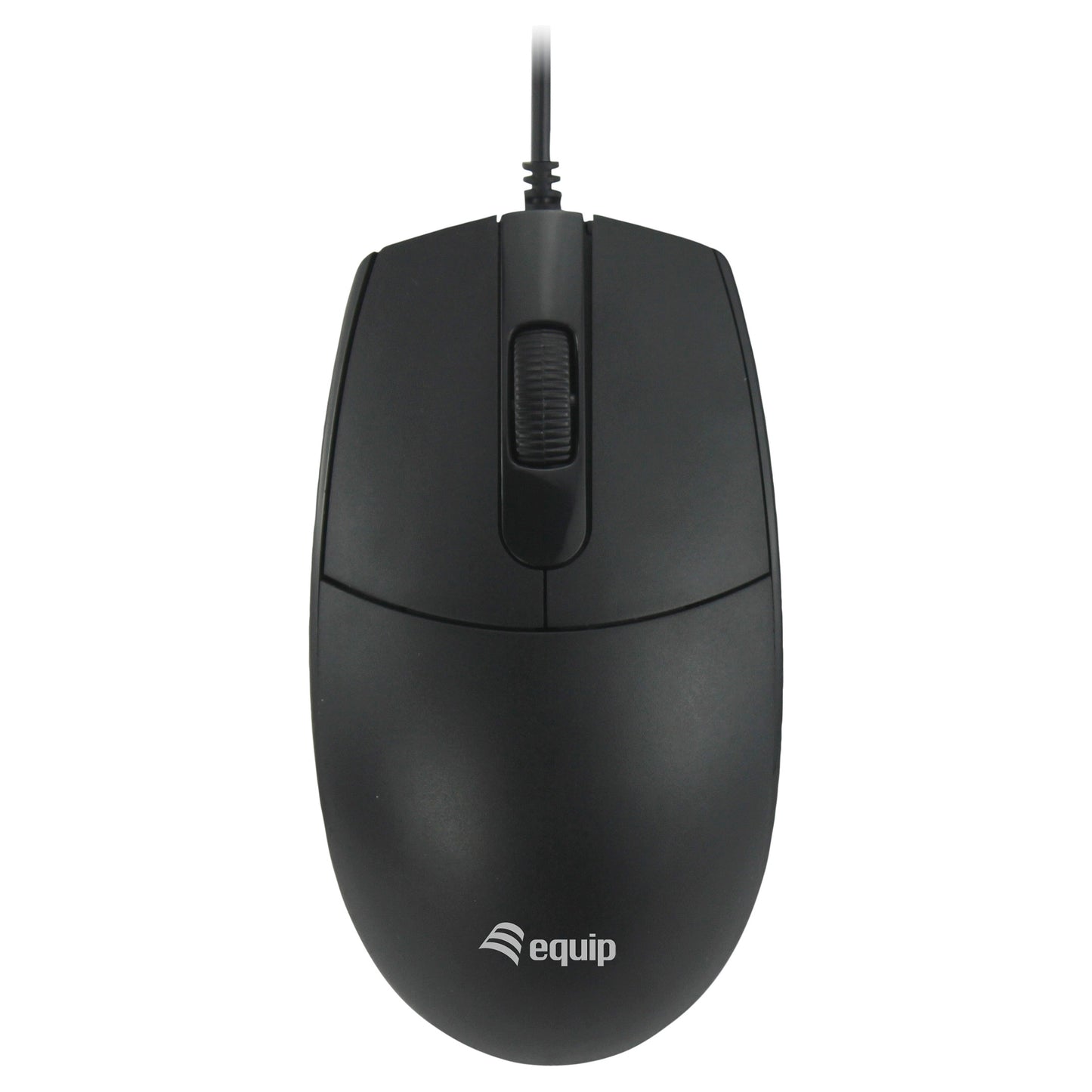 Equip Optische Maus USB-A Silent Rechts-Linkshänder 1.5m sw