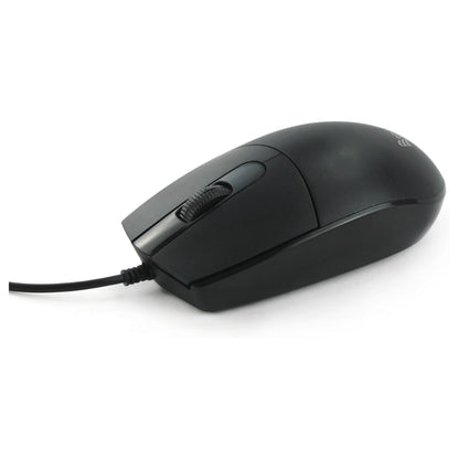 Equip Optische Maus USB-A Silent Rechts-Linkshänder 1.5m sw