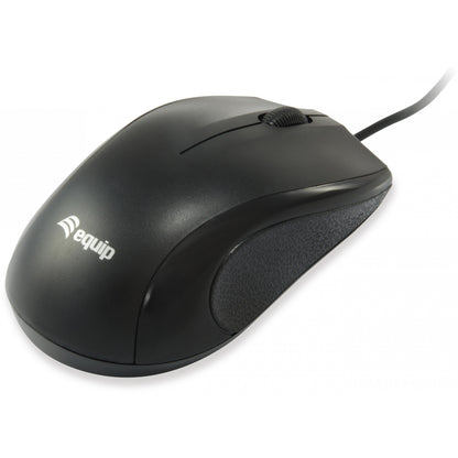 Equip Kabelgebundene Kombi Keyboard+Mouse. schwarz. deutsch