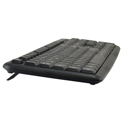 Equip Kabelgebundene Kombi Keyboard+Mouse. schwarz. italieni
