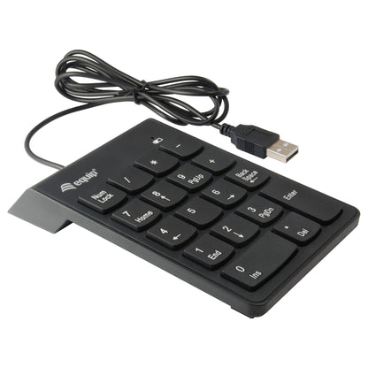 Equip Kabelgebundene USB Nummernblock schwarz