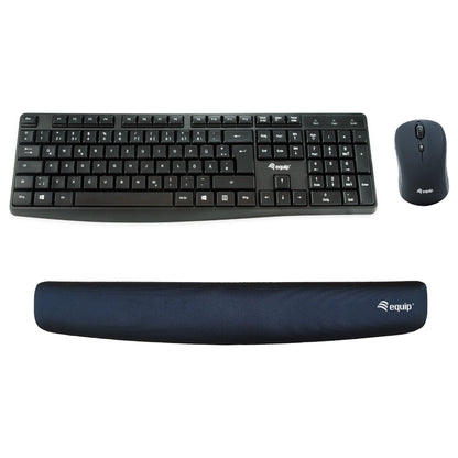 Equip Tastatur Handballenauflage schwarz