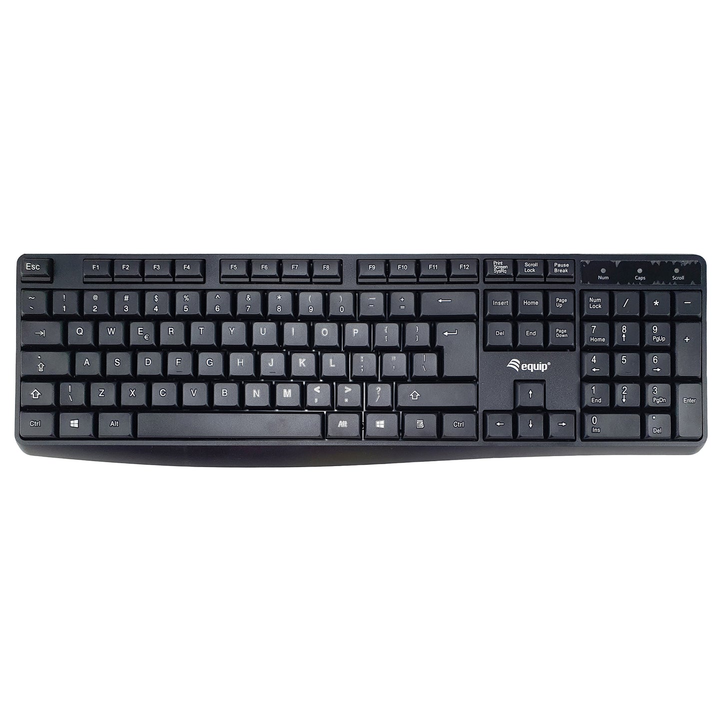 Equip Kabelgebundene USB Keyboard schwarz.US Layout
