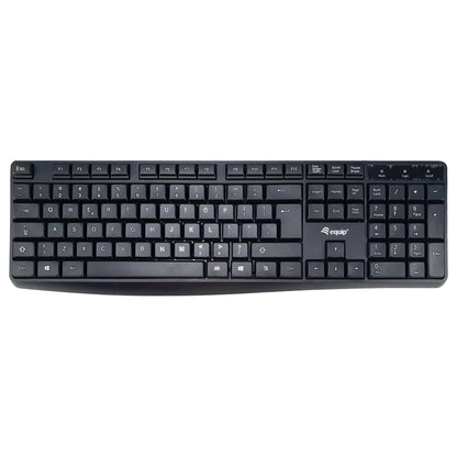 Equip Kabelgebundene USB Keyboard schwarz.US Layout