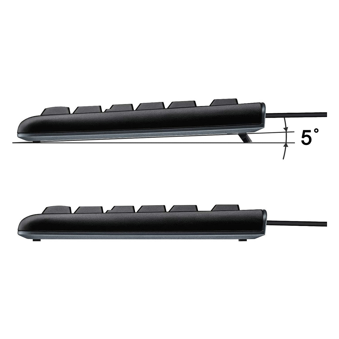Equip Kabelgebundene USB Keyboard schwarz.US Layout