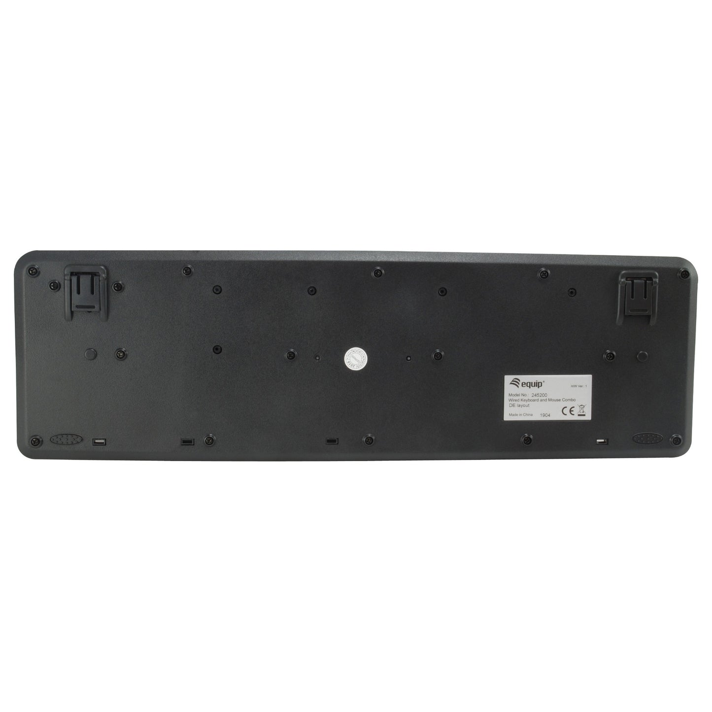 Equip Kabelgebundene Kombi Keyboard+Mouse. schwarz. portugie