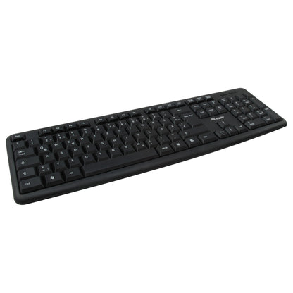 Equip Kabelgebundene Kombi Keyboard+Mouse. schwarz. portugie