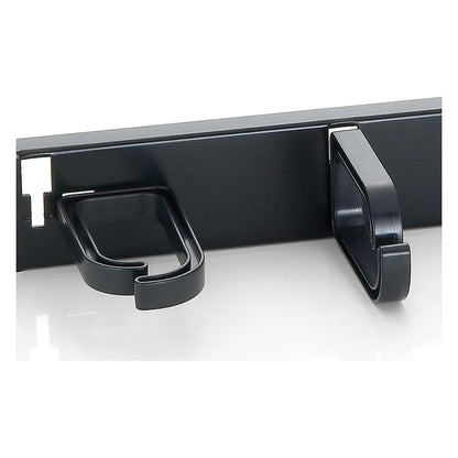 Equip Kabelmanagement Panel 19" 1HE schwarz RAL 9005