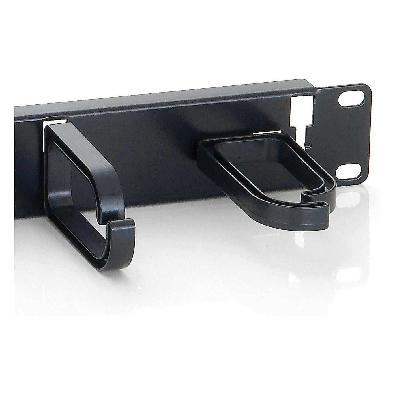 Equip Kabelmanagement Panel 19" 1HE schwarz RAL 9005