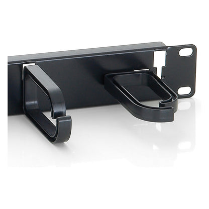 Equip Kabelmanagement Panel 19" 1HE schwarz RAL 9005