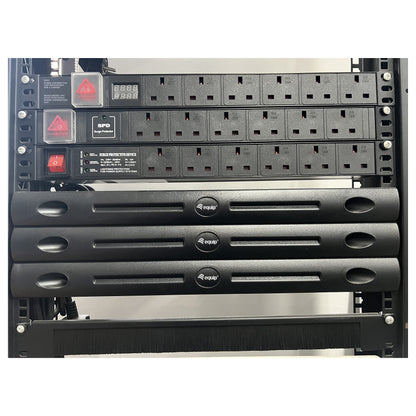 Equip Blindpanel 19" 1U werkzeugfrei schwarz
