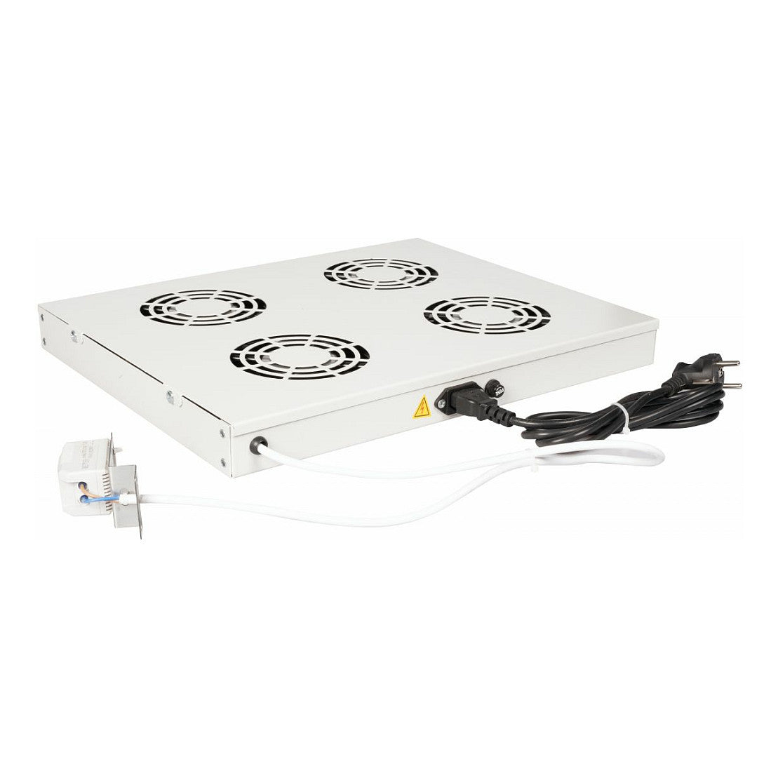 Equip Lüftermodul 19" für Serverschränke. 4xLüfter RAL7035