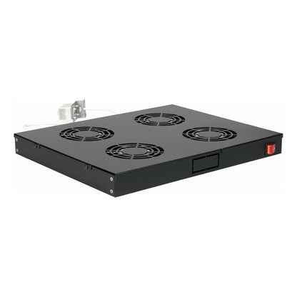 Equip Lüftermodul 19" für Serverschränke. 4xLüfter RAL9005