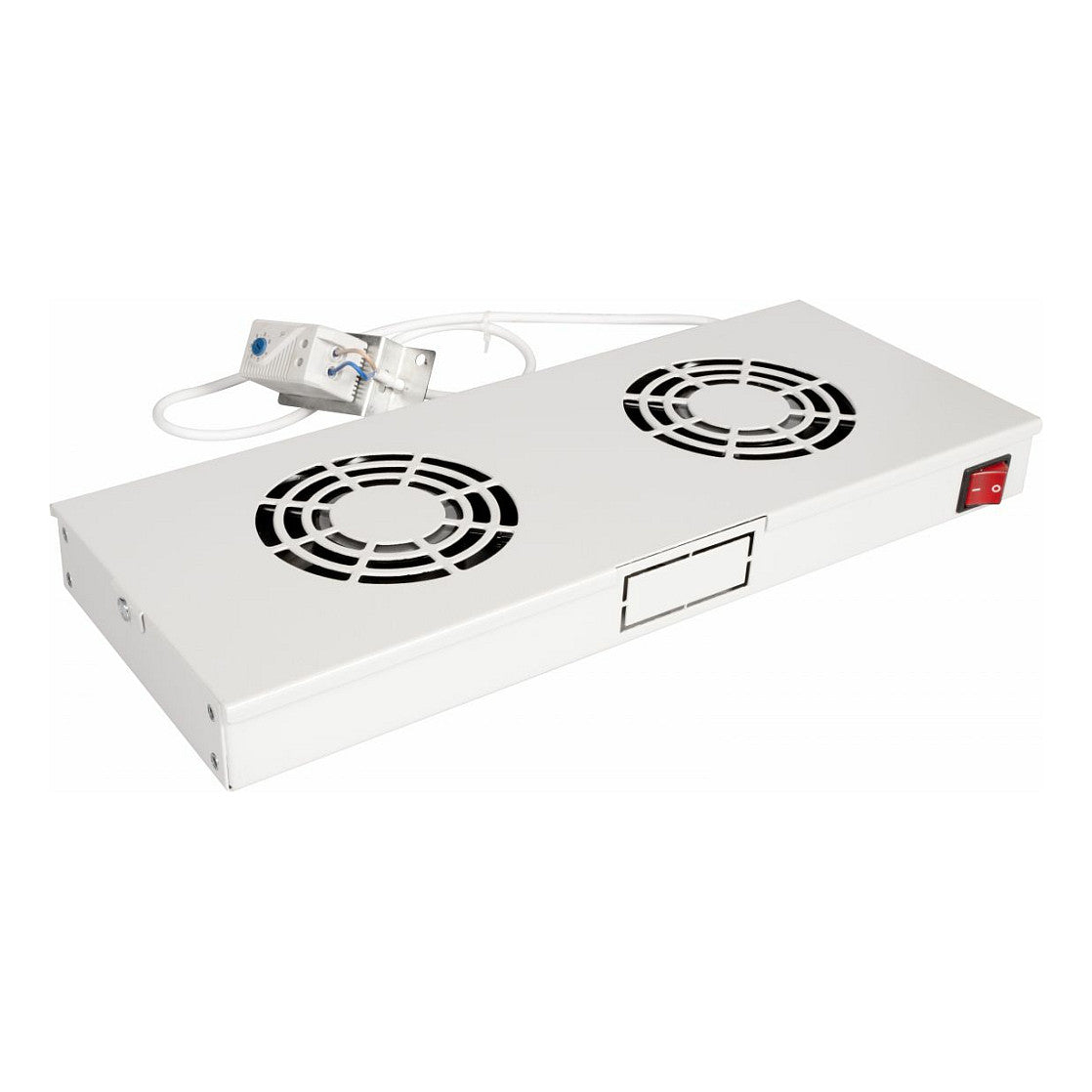 Equip Lüftermodul 19" für Serverschränke. 2xLüfter RAL7035