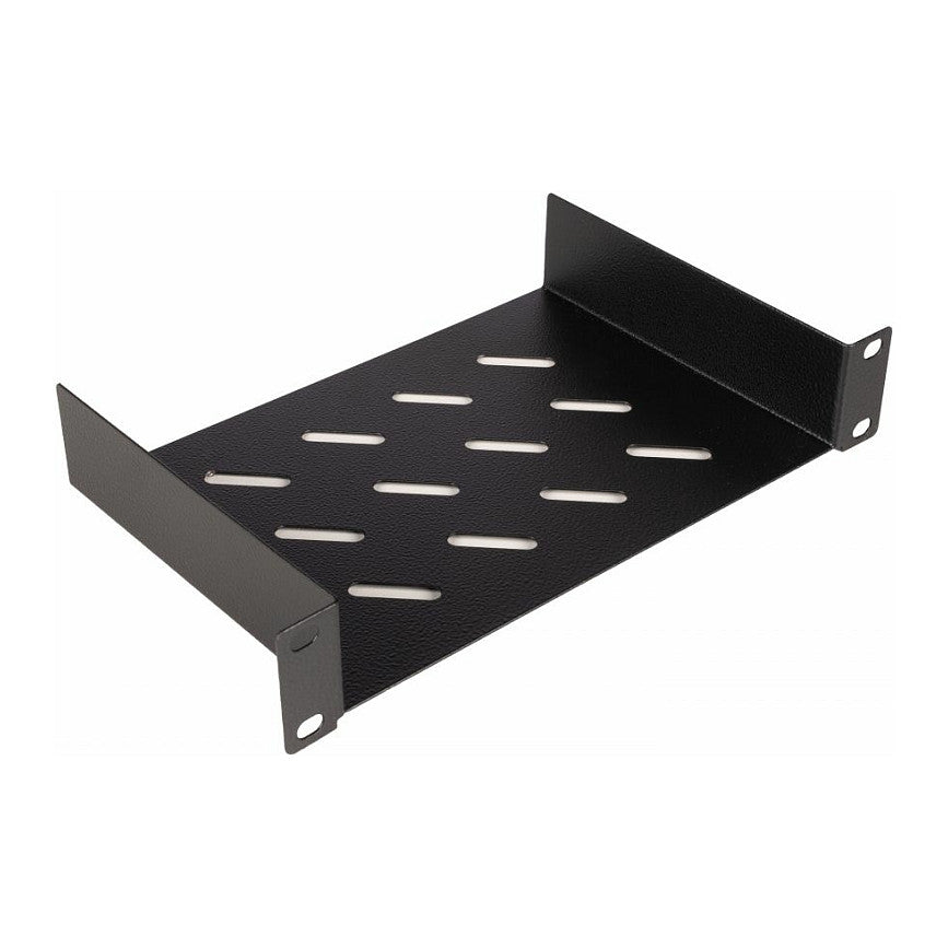 Equip Fachboden fest 10" für Serverschränke. 1U 15cm sw