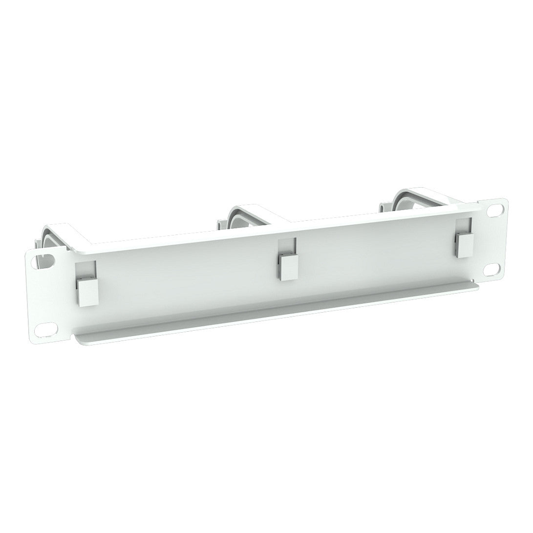 Equip Kabeldurchführung 10" 1HE 3x Plastikringe weiß