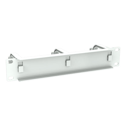 Equip Kabeldurchführung 10" 1HE 3x Plastikringe weiß