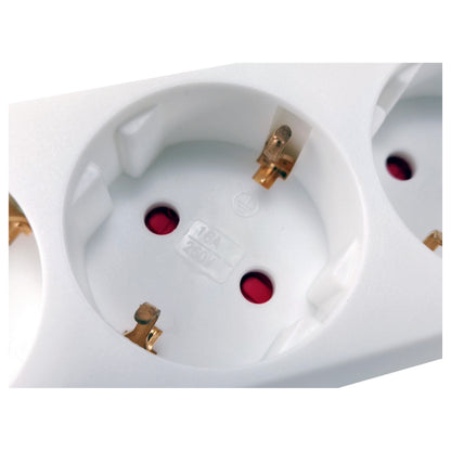 Equip Steckdosenleiste 3-fach Schuko 1.5m Kabel