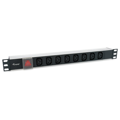 Equip Steckdosenleiste 19"(1HE)8fach IEC320C14.1.8m Kabel.si