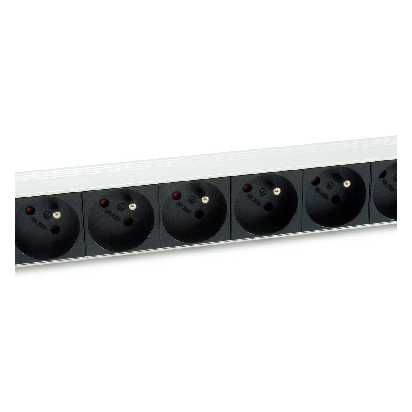 Equip Steckdosenleiste 19"(1HE)8fach CEE7/7 1.8m Kabl.(Fr)si
