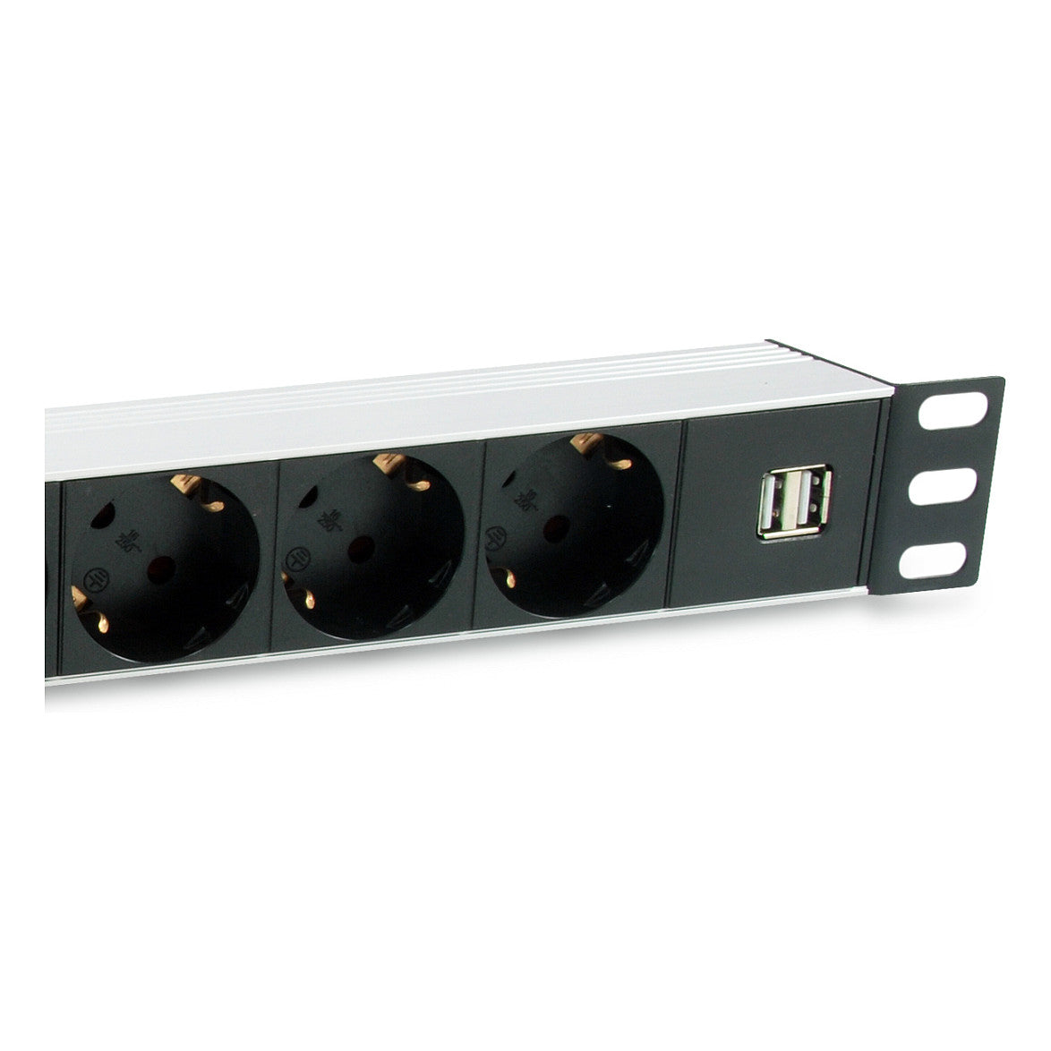 Equip Steckdosenleiste 19"(1HE)7fach Schuko16A.1.8m Kabl. si
