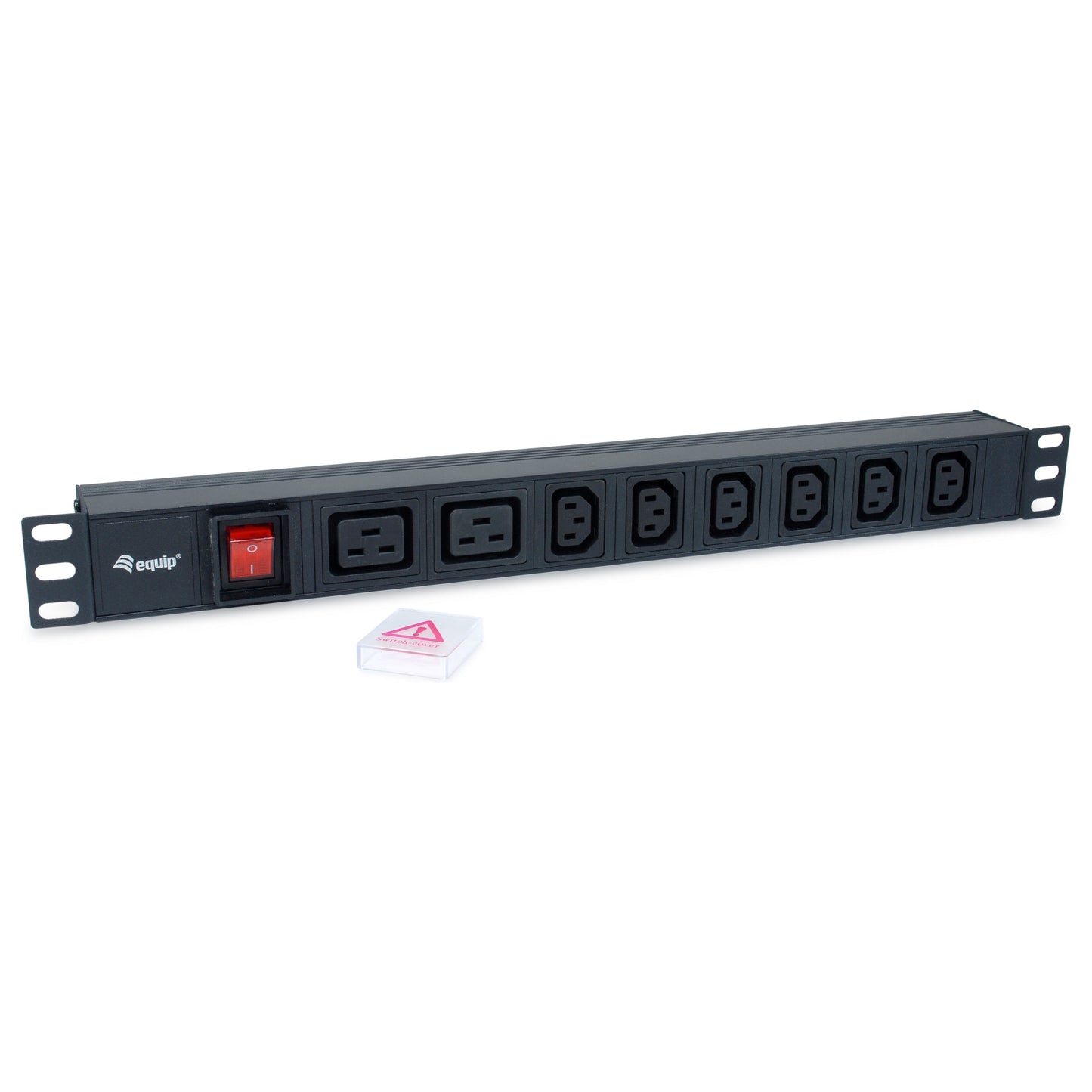 Equip Steckdosenleiste 19"(1HE)8fach IEC C20 1.8m Alu. Sch