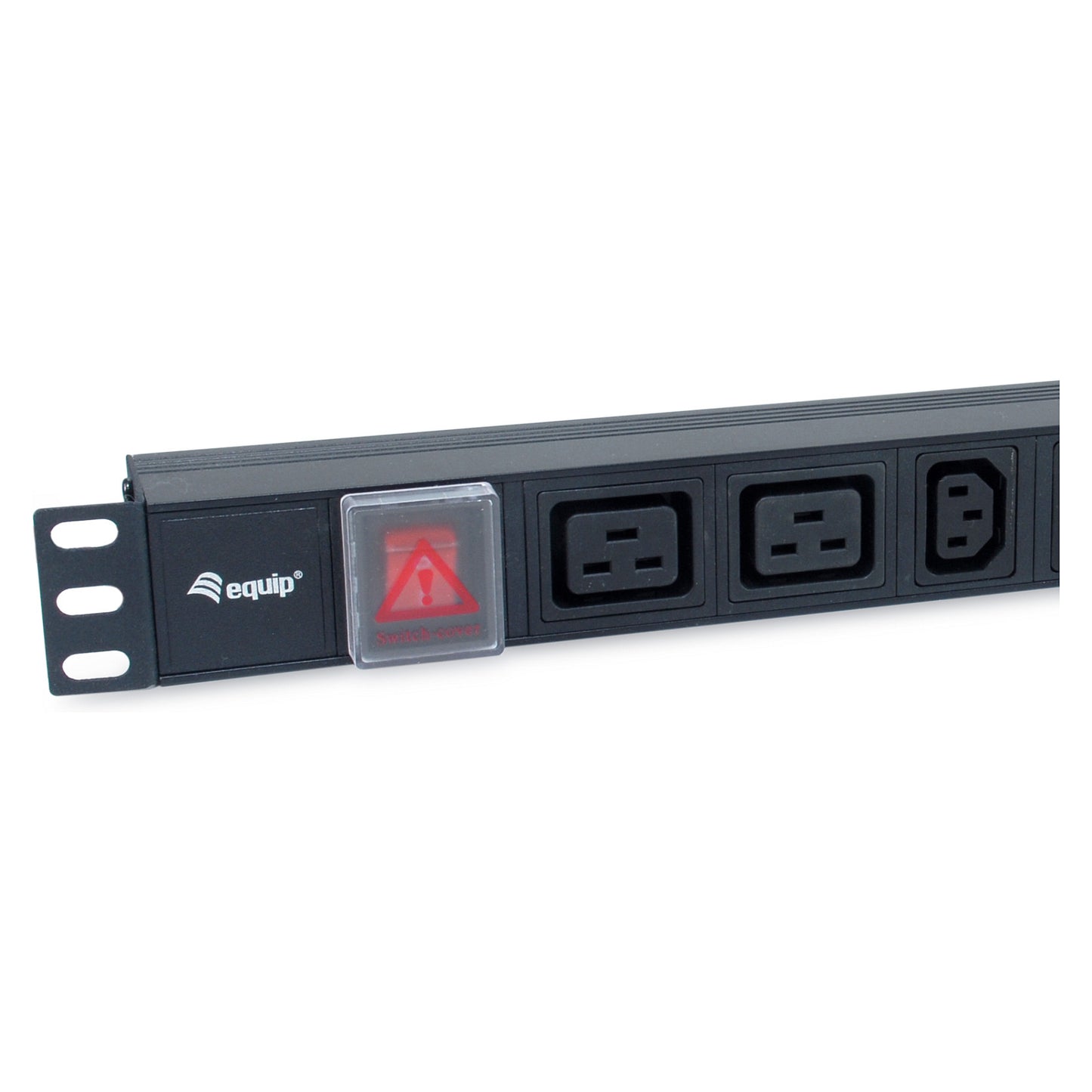 Equip Steckdosenleiste 19"(1HE)8fach IEC C20 1.8m Alu. Sch