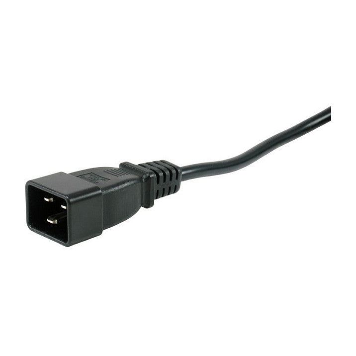 Equip Steckdosenleiste 1U 6xIEC C19. Ein u. Ausschalter sw