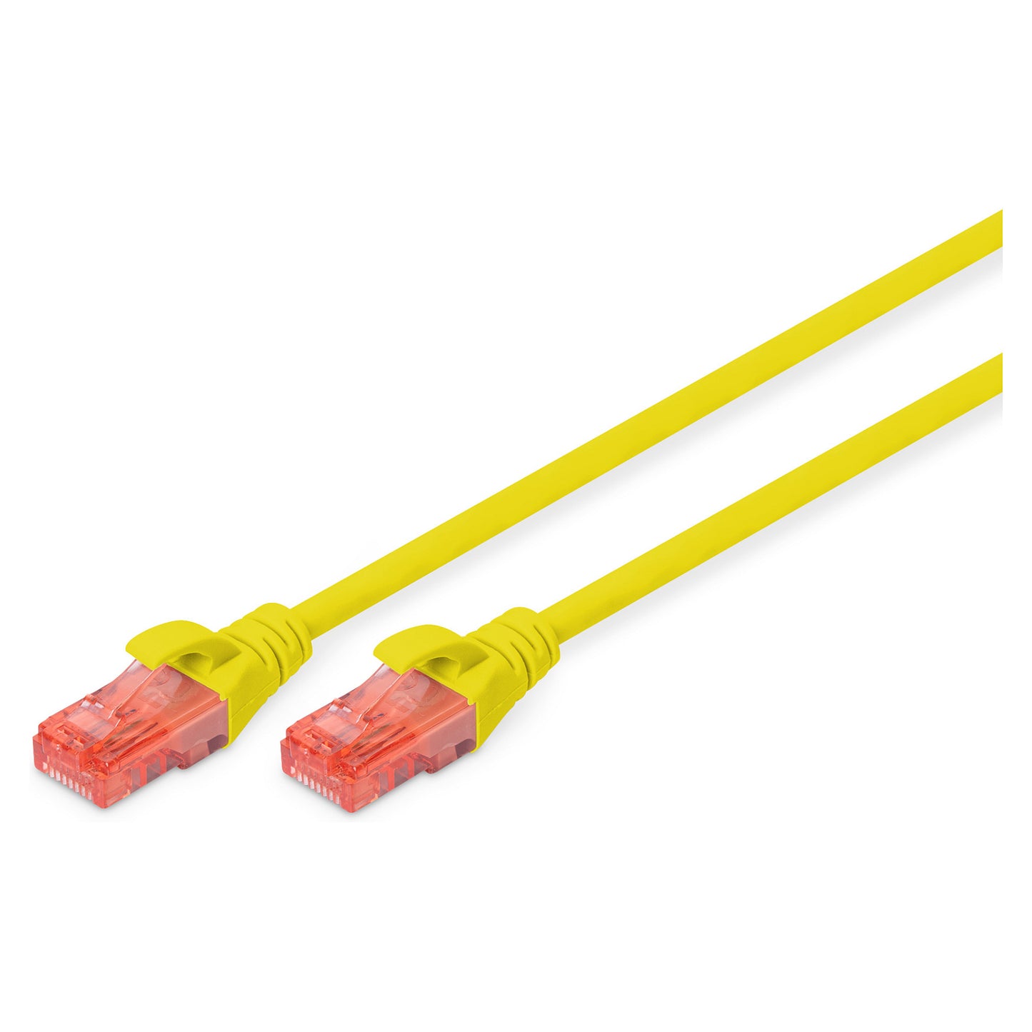 DIGITUS Patchkabel Cat6 U/UTP 2xRJ45 0.5m gelb LSZH