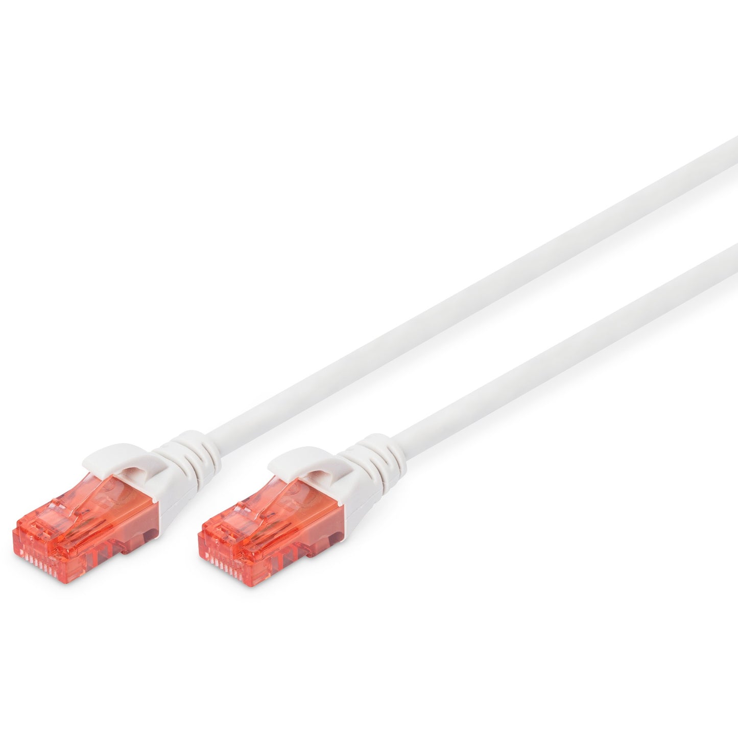 DIGITUS CAT 6 U/UTP Patchkabel - LSZH, 1m, weiß
