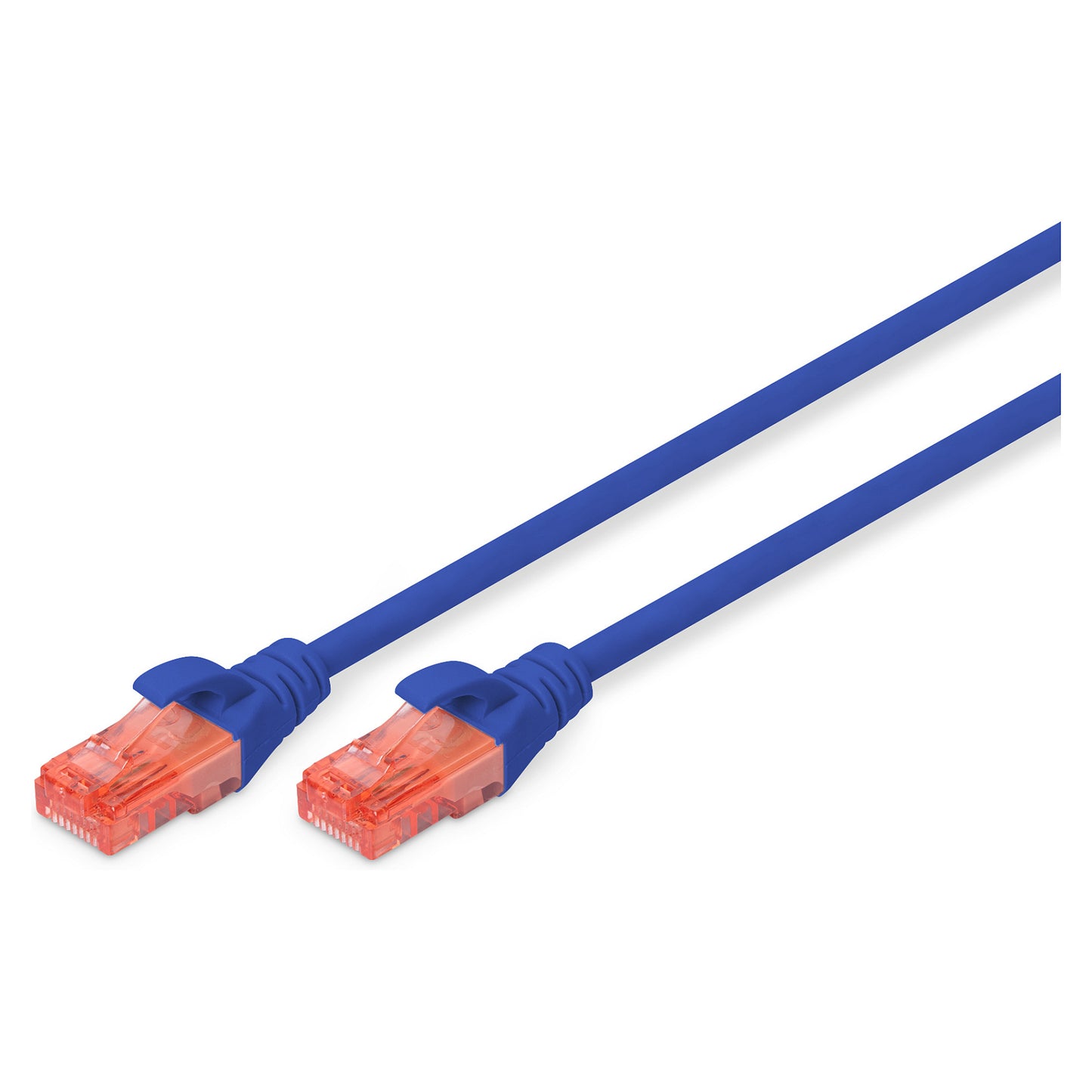 DIGITUS Patchkabel Cat6 U/UTP 2xRJ45 0.5m blau LSZH