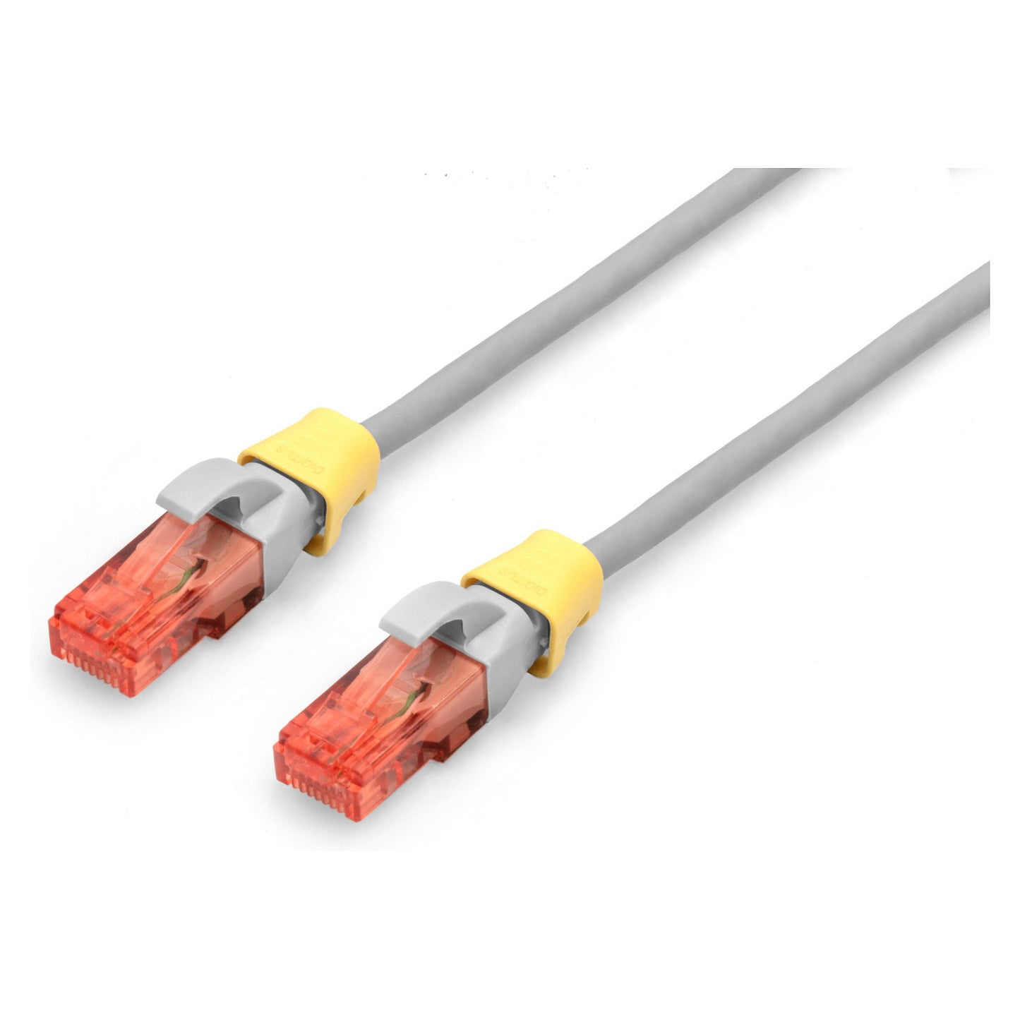 DIGITUS Farbclips für Patchkabel RJ45 100 Stück gelb