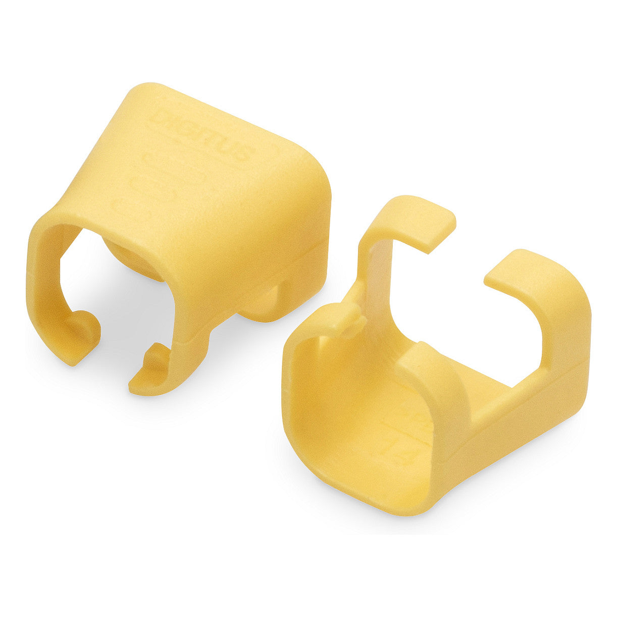 DIGITUS Farbclips für Patchkabel RJ45 100 Stück gelb