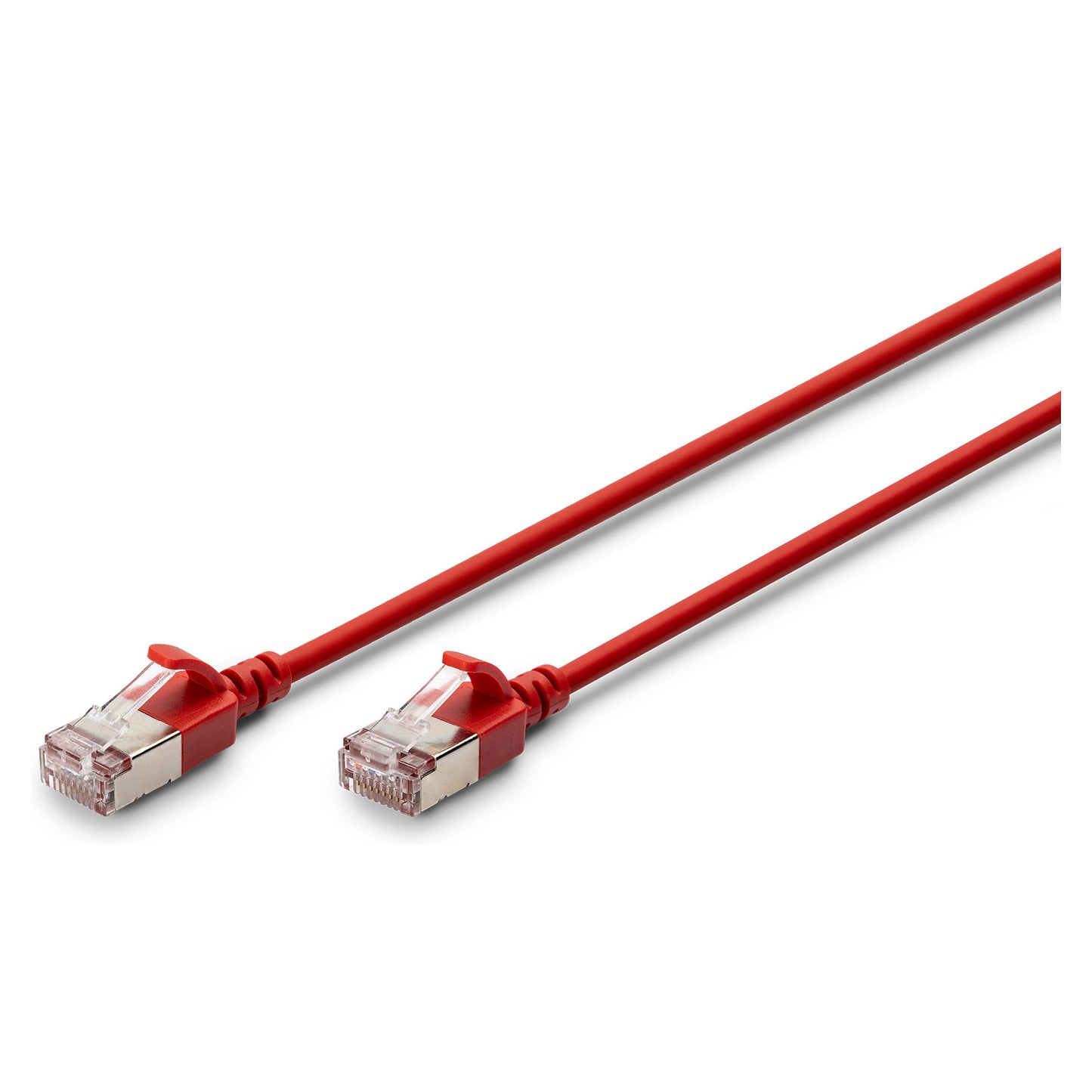 DIGITUS Patchkabel CAT 6A F/FTP Slim 3,00m rot