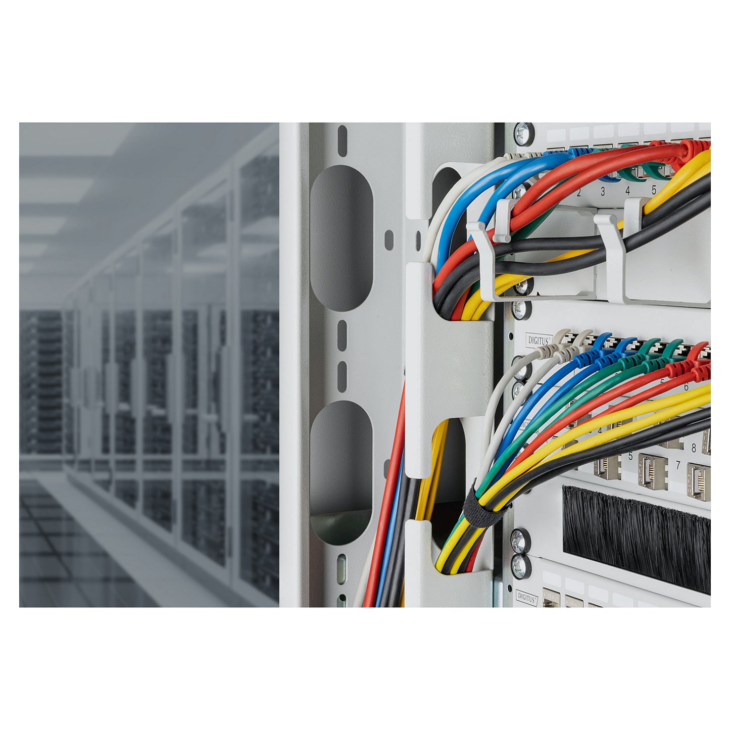 DIGITUS Patchkabel CAT 6A F/FTP Slim 2,00m gelb