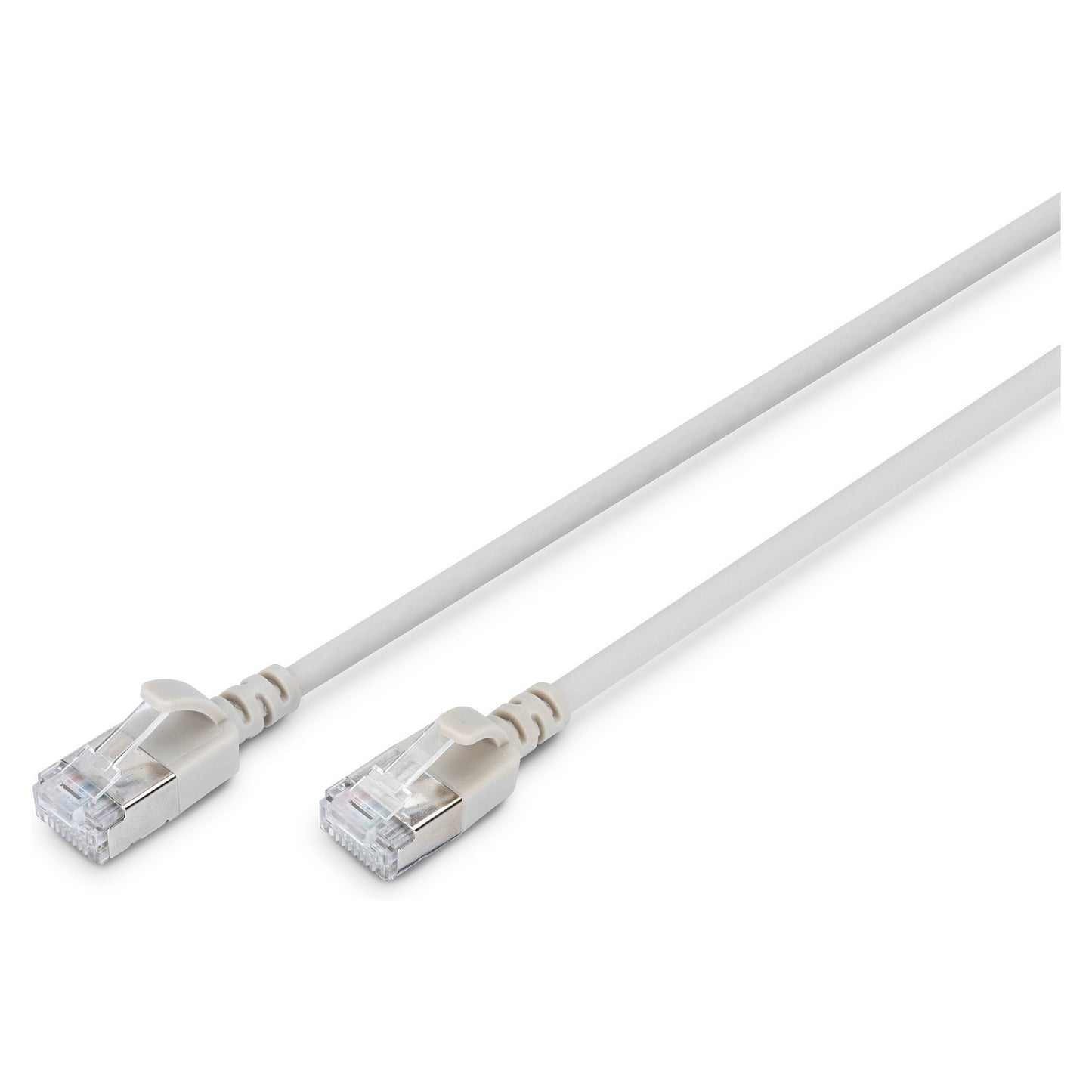 DIGITUS Patchkabel CAT 6A F/FTP Slim 2,00m grau
