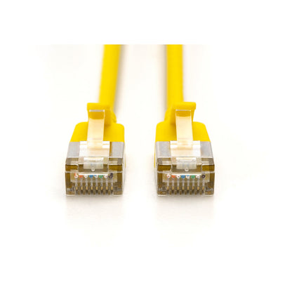 DIGITUS Patchkabel CAT 6A F/FTP Slim 1,50m gelb