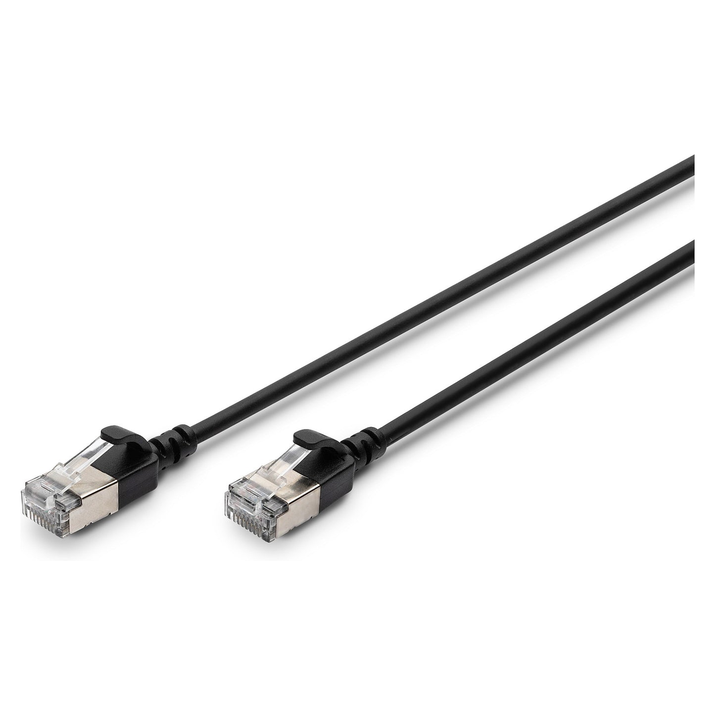 DIGITUS Patchkabel CAT 6A F/FTP Slim 1,50m schwarz