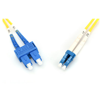 DIGITUS LWL Patchkabel LC -> SC 1.00m Singlemode Duplex OS2