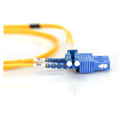 DIGITUS LWL Patchkabel LC -> SC 1.00m Singlemode Duplex OS2