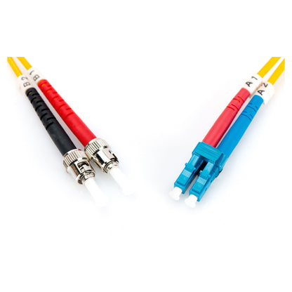 DIGITUS LWL Patchkabel LC -> ST 2.00m Singlemode Duplex OS2