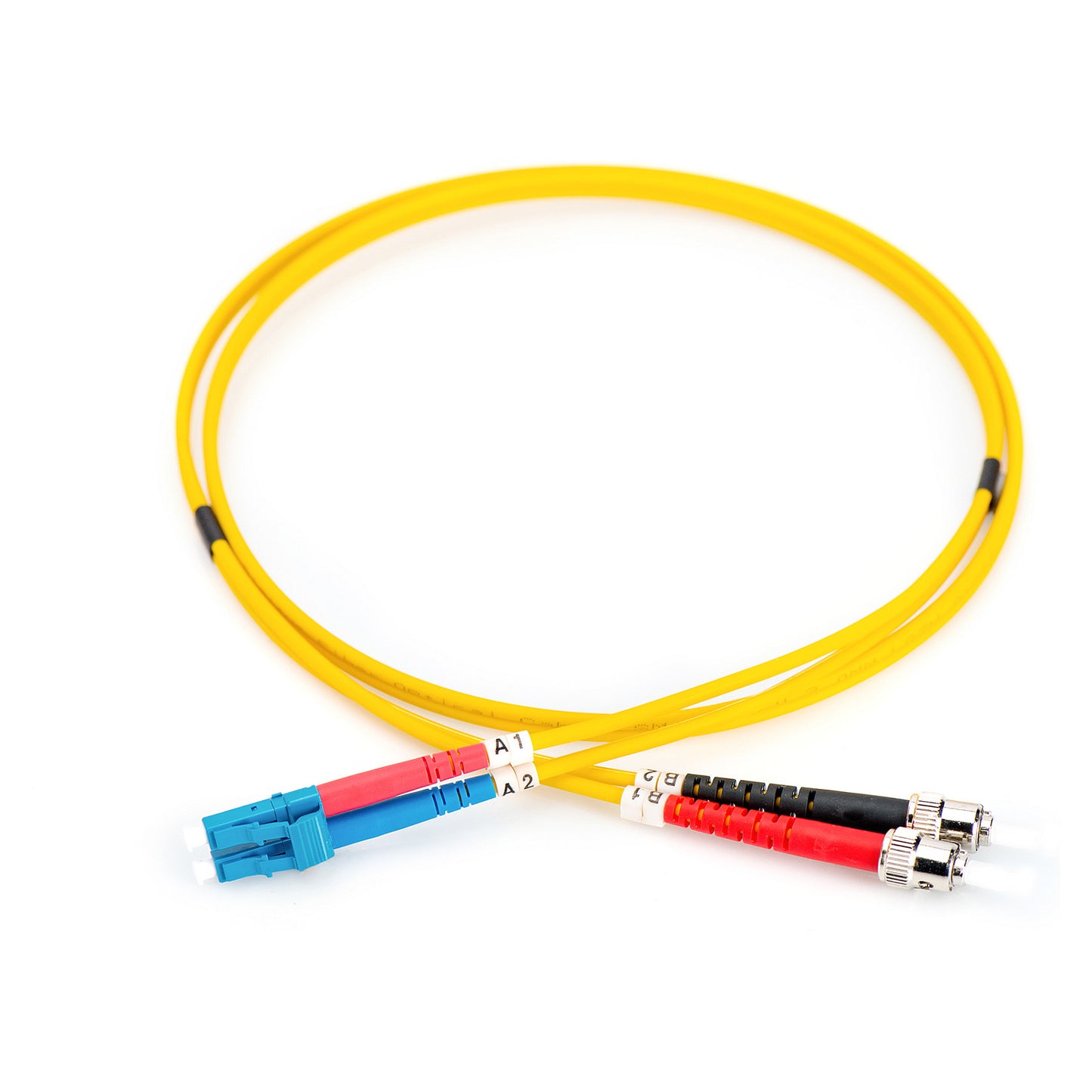 DIGITUS LWL Patchkabel LC -> ST 2.00m Singlemode Duplex OS2